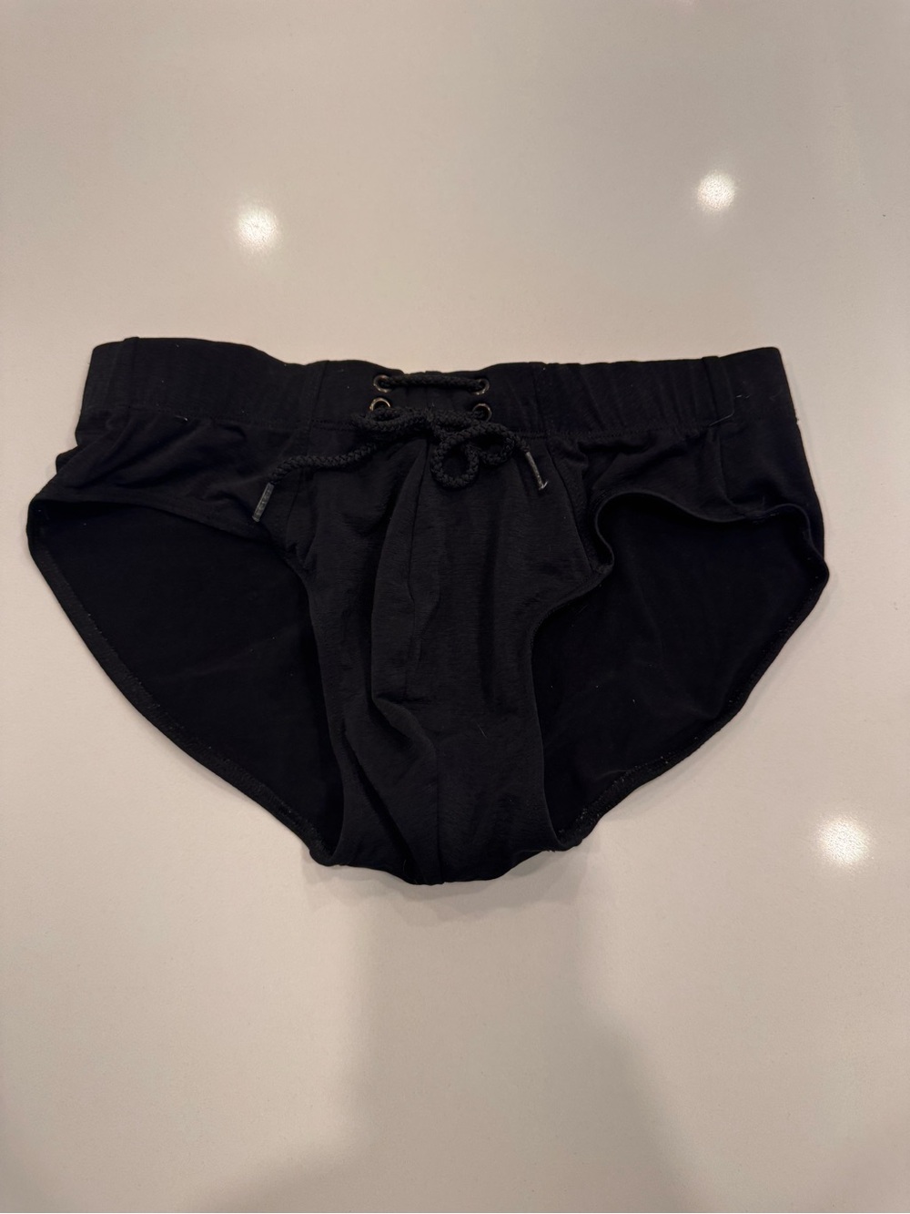 Black Drawstring Women’s Shorts